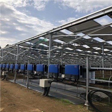 Fàbrica de muntatge de terres de conreu d'alumini solar
