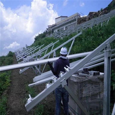 Sistema de muntatge de terra d'alumini solar piles
