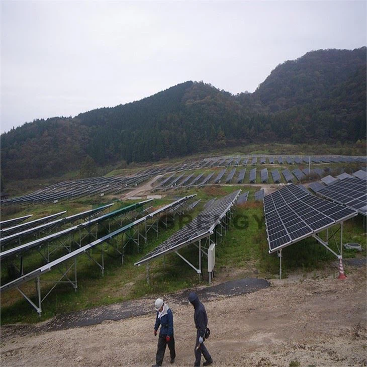 Aluminum Solar Panel Racks Ground Mount