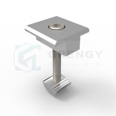 Pinces solars per a sistema d'acer galvanitzat