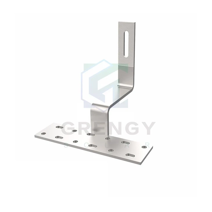 Ganxo de sostre Muntatge solar fotovoltaic d'acer inoxidable