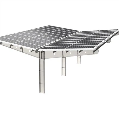 Panell solar d'acer galvanitzat per immersió en calent d'OEM Bastidor de muntatge solar per a cotxes Estructura de suports de muntatge de carport solar Pv