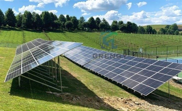 Aluminum Ground Mount Solar Racking Systems