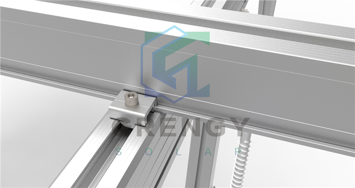Aluminum Ground Mount Solar Racking Systems