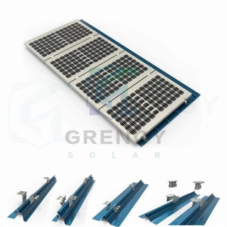 Corrugated Metal Roof Solar Mount Kits