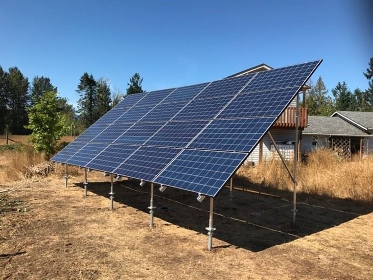 Pre-engineered/customizable Ground Mount Kits For Solar Panels factory