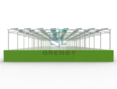 Estructures de muntatge per agrivoltaics
