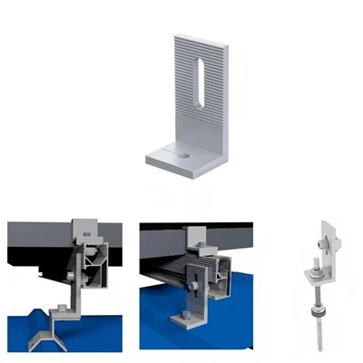 Muntatge solar de sostre metàl·lic trapezoïdal